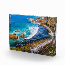 Roaring Bay am Nugget Point Fotoblock