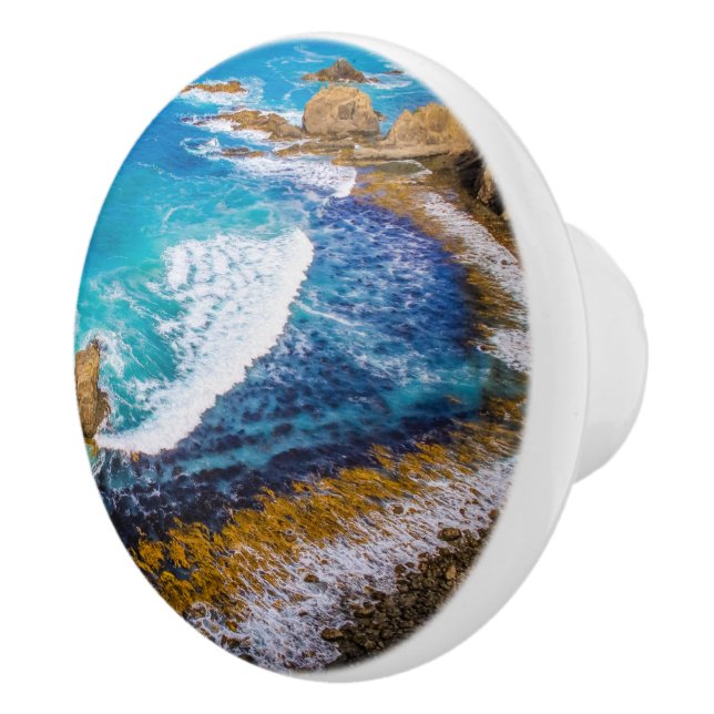 Roaring Bay am Nugget Point Keramikknauf (Rechts)