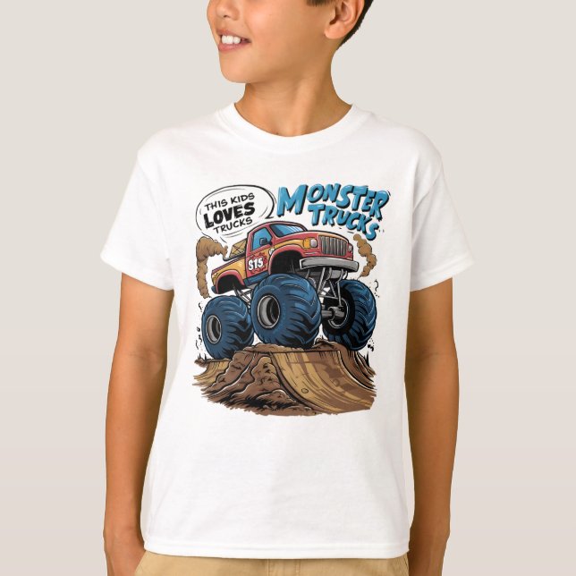 Roaring Beast Rampings durch die Erde T-Shirt (Vorderseite)