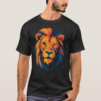 Roaring Confidence - Winking Lion T-Shirt