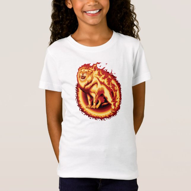 Roaring Fire Lion T-Shirt (Vorderseite)