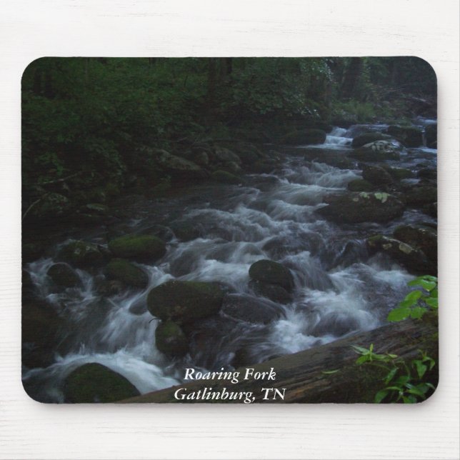 Roaring Fork - Gatlinburg, TN Mousepad (Vorne)