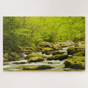 Roaring Fork im Frühjahr Puzzle