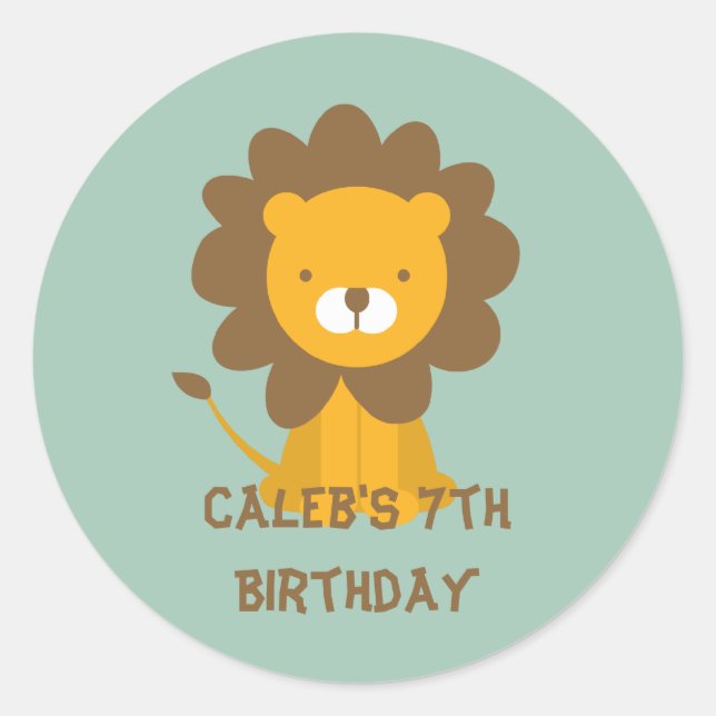 Roaring Fun Gunst Sticker oder Umschlag Aufkleber (Vorderseite)