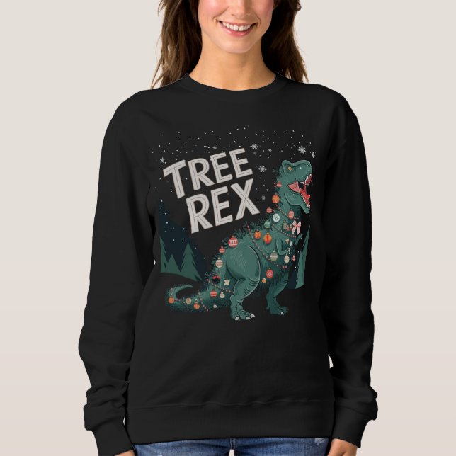 Roaring Holiday Fun für die Weihnachtszeit Sweatshirt (Vorderseite)
