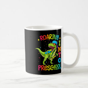 Roaring in der Vorschule Dinosaurier Lehrer Pre K Kaffeetasse