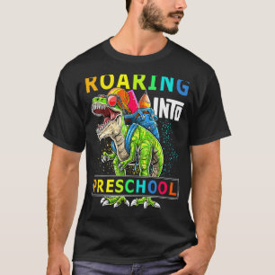 Roaring in der Vorschule Dinosaurier Lehrer Pre K T-Shirt