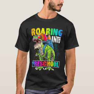 Roaring in der Vorschule Dinosaurier Lehrer Pre K T-Shirt