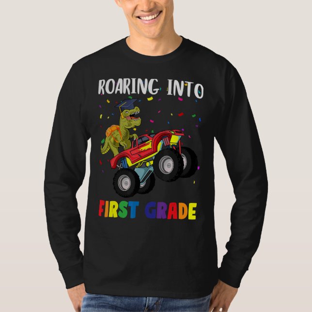 Roaring in die erste Stufe T-Shirt (Vorderseite)