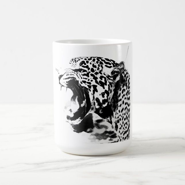 Roaring Jaguar Kaffeetasse (Mittel)
