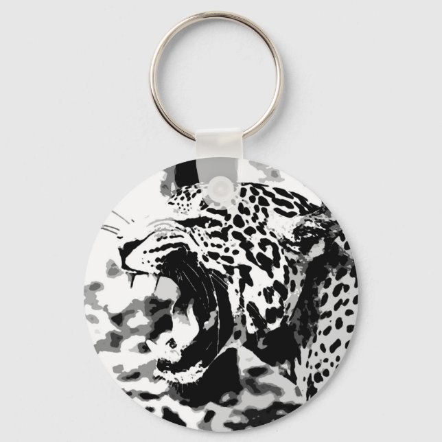 Roaring Jaguar Schlüsselanhänger (Vorderseite)
