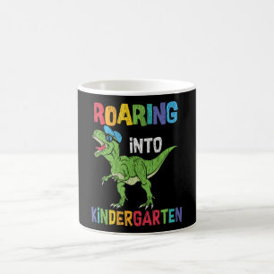 Roaring Kindergarten Back School T rex Dinosaurier Kaffeetasse