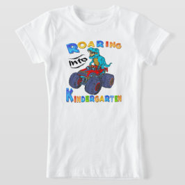 Roaring Kindergarten Dinosaurier zurück in die Sch T-Shirt