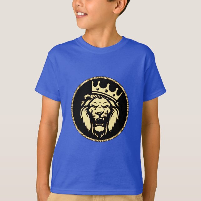 Roaring King Lion T - Shirt (Vorderseite)