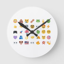 Roaring Kitty 35 Emoji Timeline GME MOASS DFV meme Runde Wanduhr