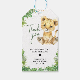 Roaring Lion Baby Duwer Fevor Tags Geschenkanhänger