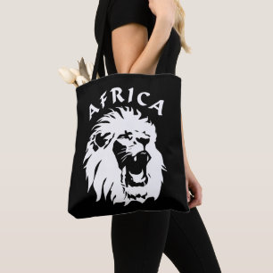 Roaring Lion Face   Afrika