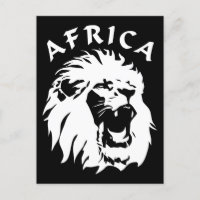 Roaring Lion Face | Afrika