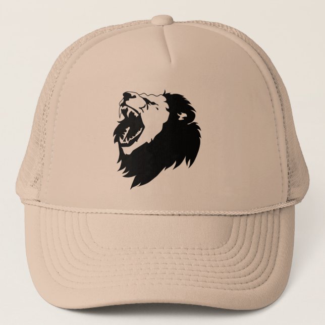 Roaring Lion Hat Truckerkappe (Vorderseite)