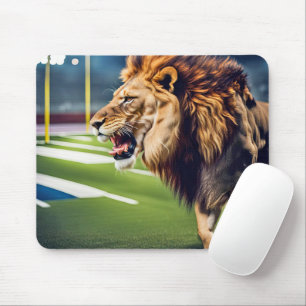 Roaring Lion im Fußballstadion Mousepad