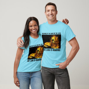 ROARING LION OF JUDAH, CHRISTLICHE T - Shirt
