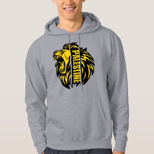 Roaring Lion Palestine Hoodie - Stärke (Vorderseite)