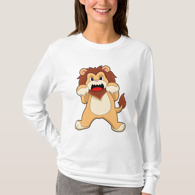 Roaring Lion.PNG T-Shirt (Vorderseite)