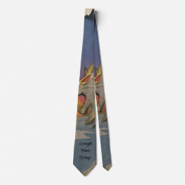 Roaring Lion Sunrise Papercut Tie Krawatte