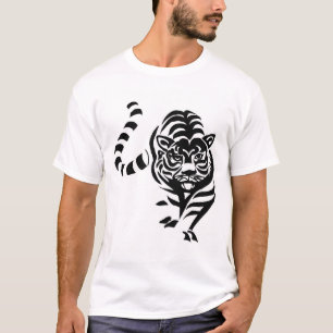 Roaring Majestät: Tiger T - Shirt Design