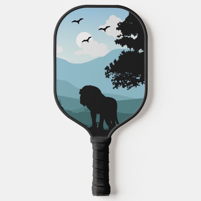 Roaring Majesty Lion Pickleball Paddles (Vorderseite)