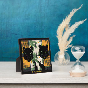 Roaring Pumas Hearts Fotoplatte