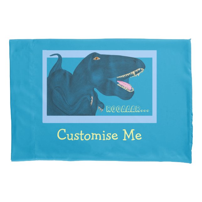 Roaring Rex Kissenbezug (Vorderseite)