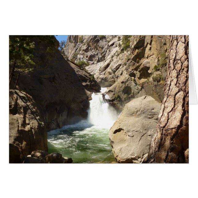 Roaring River Falls at Kings Canyon National Park (Vorderseite (Horizontal))