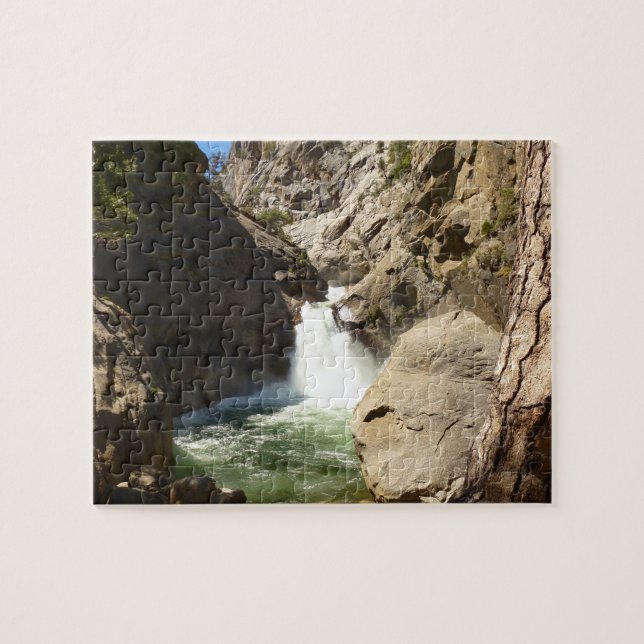 Roaring River Falls at Kings Canyon National Park Puzzle (Horizontal)