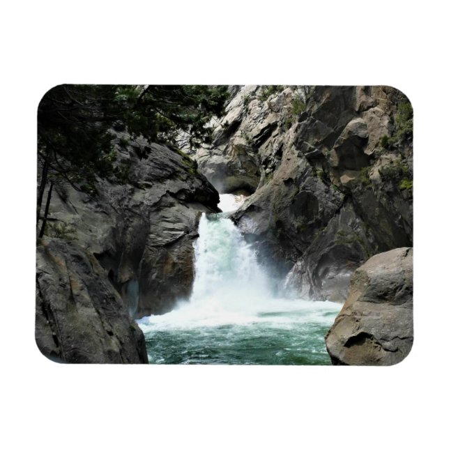 Roaring River Falls, King's Canyon, CA Magnet (Horizontal)