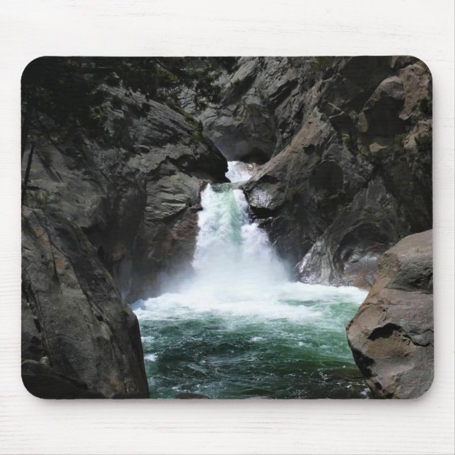 Roaring River Falls, King's Canyon, CA Mousepad (Vorne)