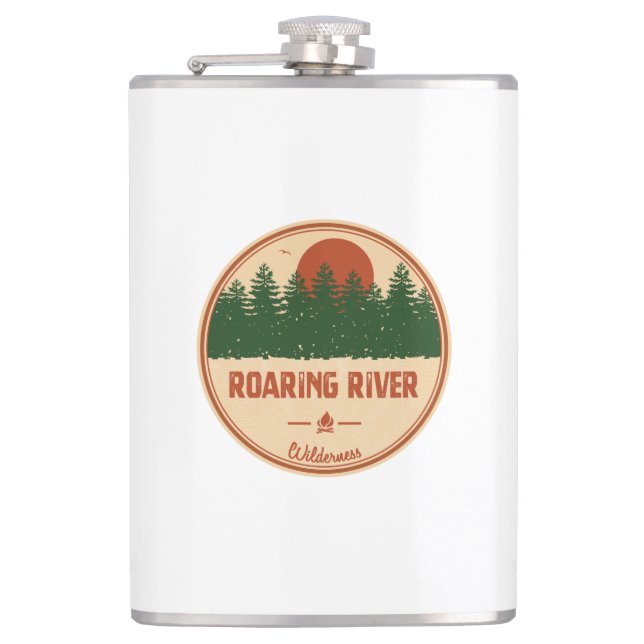 Roaring River Wilderness Flachmann (Vorderseite)