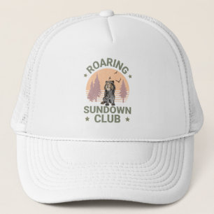 Roaring Sundown Club Saberzahntiger Truckerkappe