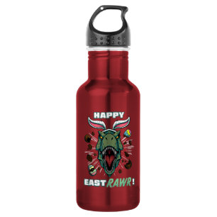 Roaring T Rex Dinosaur Osterglücklich Ost Rawr Edelstahlflasche