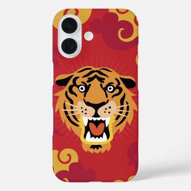 Roaring Tiger Glory Case-Mate iPhone Hülle (Rückseite)