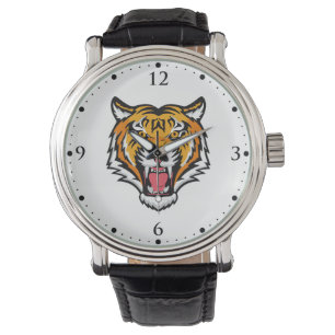 Roaring Tiger Head-25818 Armbanduhr