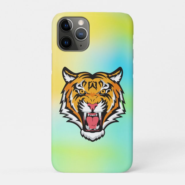 Roaring Tiger Head-25818 Case-Mate iPhone Hülle (Rückseite)