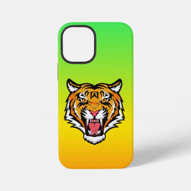 Roaring Tiger Head-25818 iPhone Hülle (Rückseite)