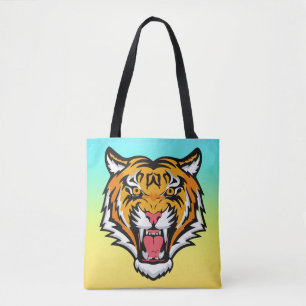 Roaring Tiger Head-25818 Reiseumarmung