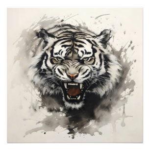 Roaring Tiger Ink Fotodruck