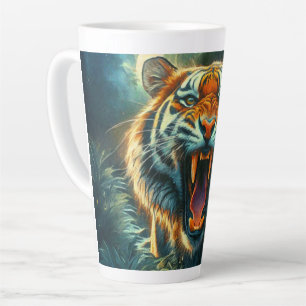 Roaring Tiger Moonlit Dschungel Milchtasse