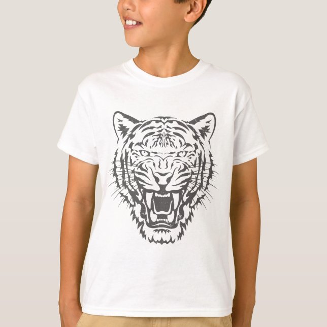 Roaring Tiger T - Shirt (Vorderseite)