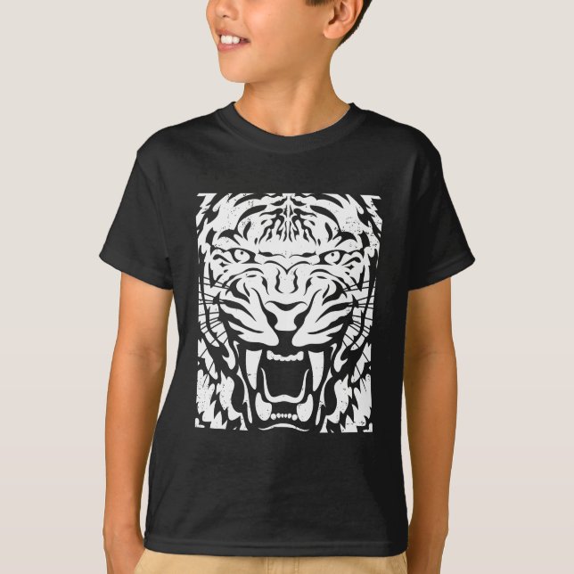 Roaring Tiger T - Shirt (Vorderseite)