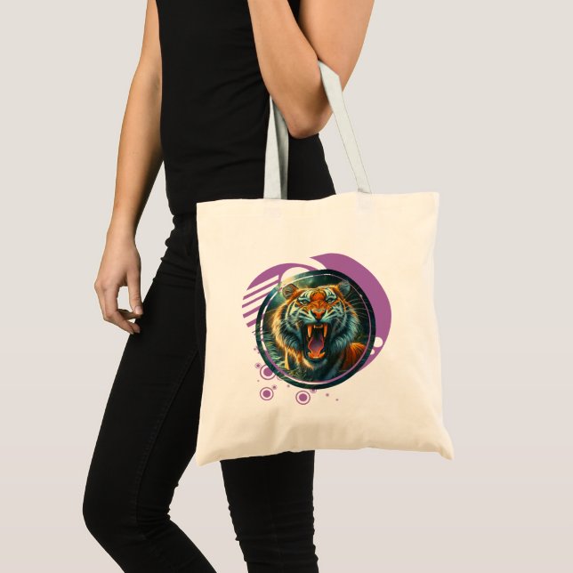 Roaring Tiger Tragetasche (Vorderseite (Produkt))