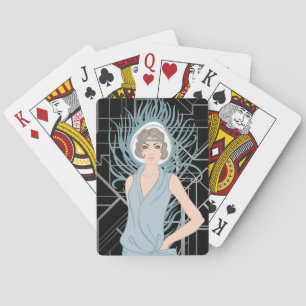Roaring Twenties Art Deco Bicycle Playing Cards Spielkarten